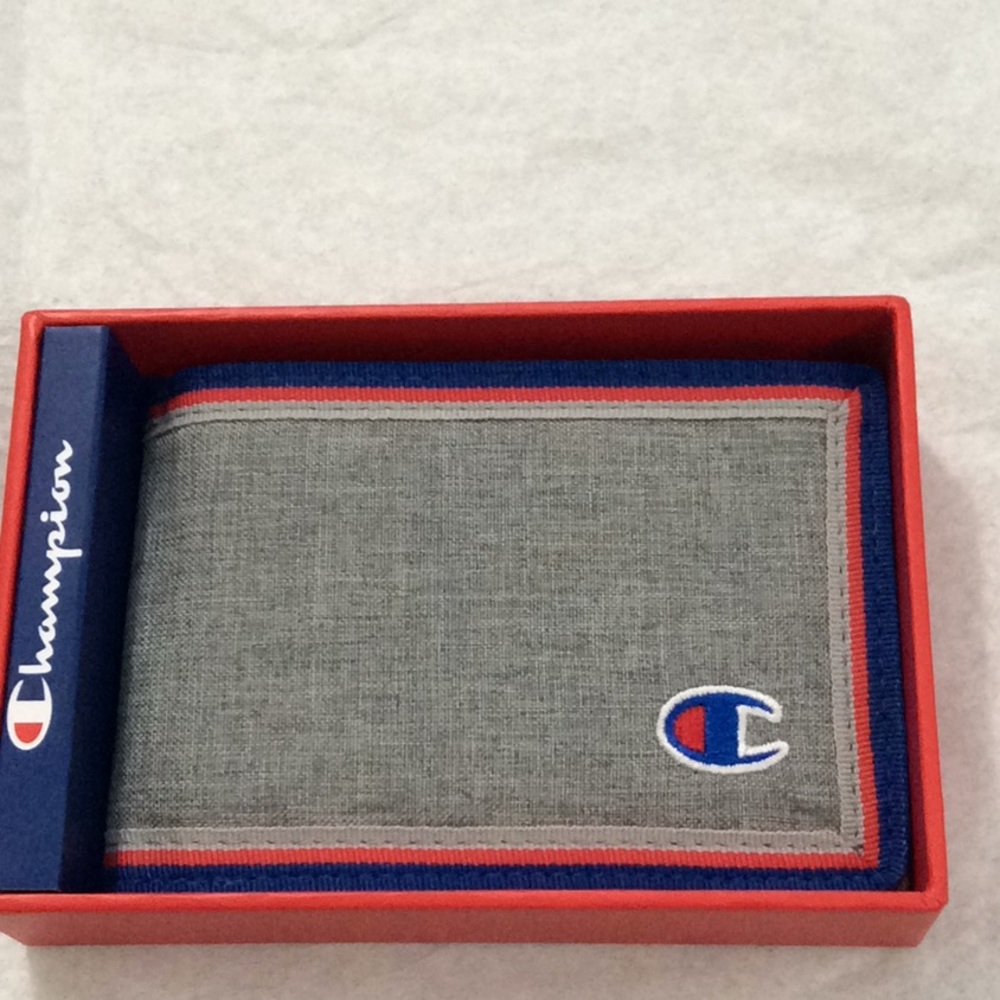 Champion Bifold Gray Wallet